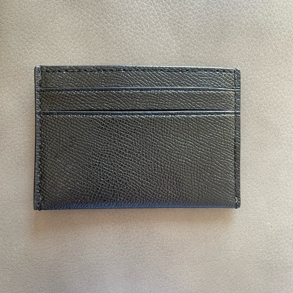 Coach Accessories Coach Black Leather Card Case Poshmark